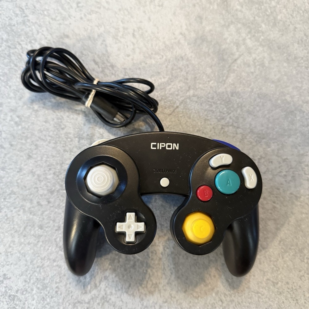 CIPON GameCube Controller Nintendo GameCube Black, Wired